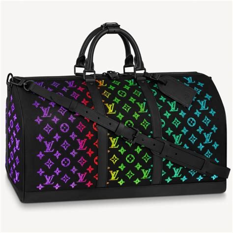 fiber optic louis vuitton bag|Louis Vuitton keepall led monogram.